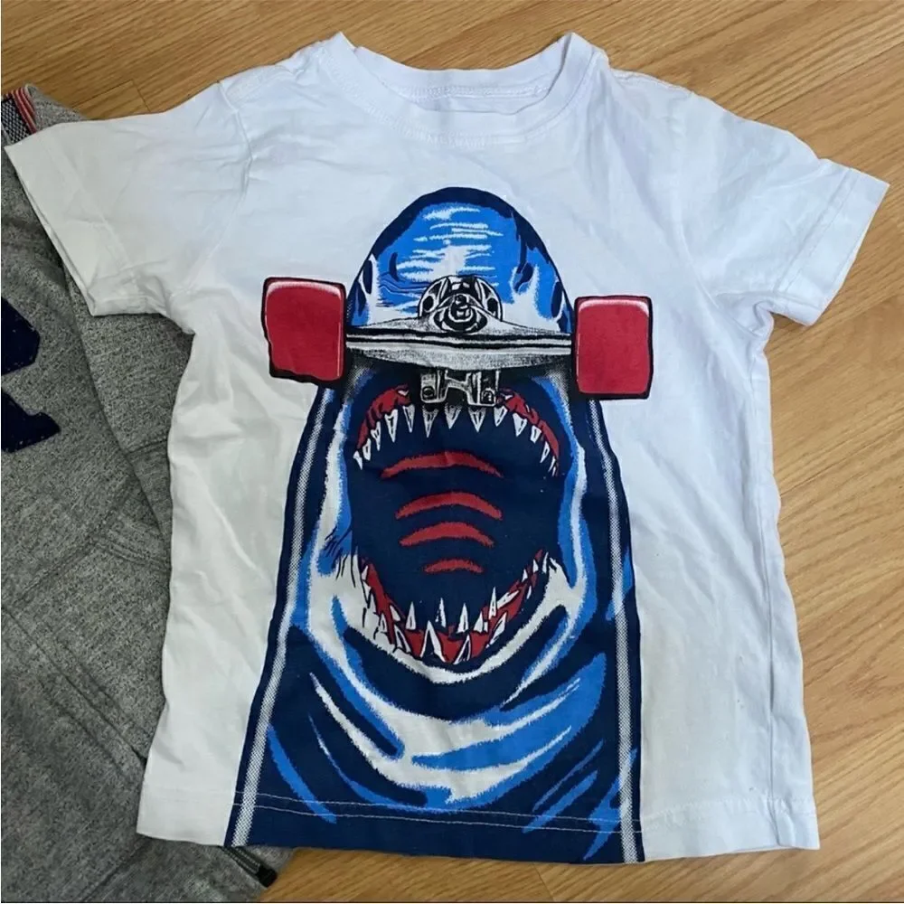 Gap Craxy 8 Boys Outfit Bundle Americana Shark